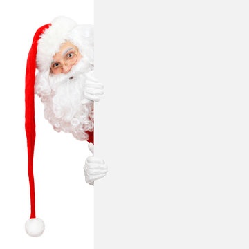 Weihnachtsmann mit langer M&uuml;tze