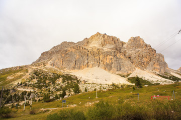 Piccolo Lagazuoi dal Passo Falzarego