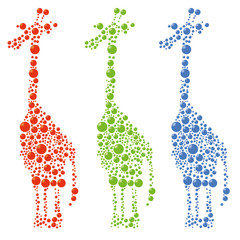 dots giraffe