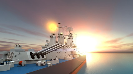 イージス艦 © tsuneomp