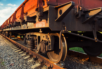 Rail freight car