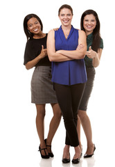 Obraz premium three business women
