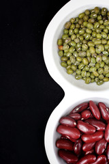 green gram and azuki bean