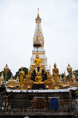 Fototapeta premium Phra That Phanom,Nakhon Phanom, Thailand
