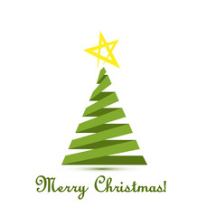 Christmas tree vector