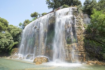 Waterfall in Nice France - HDR