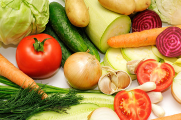 vegetables background