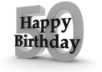 Happy Birthday for 50th birthday