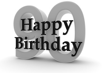 Happy Birthday for 90th birthday