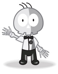 Cute Skeleton  Referee