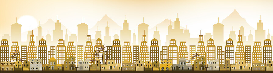 Obraz premium Cityscape Arabia