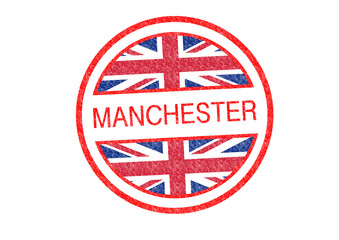 MANCHESTER Rubber Stamp