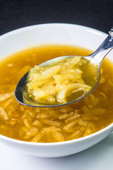 Zwiebelsuppe