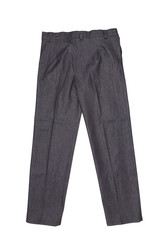 Men gray pants.