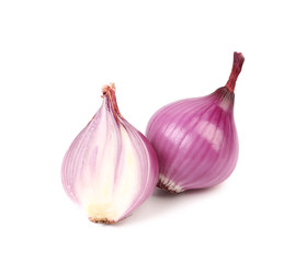 Red sliced onion