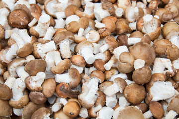 Fototapeta premium mushrooms on Market