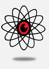 Eye icon character design