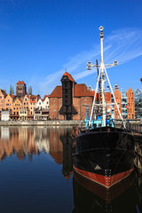 Fototapety  Panorama of Gdansk, Poland.
