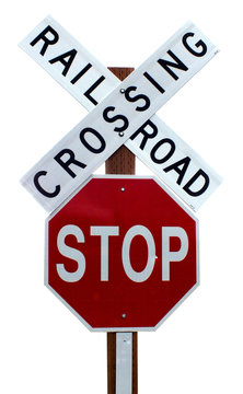 Stop – Rail Road Crossing