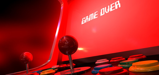 Arcade Game Game Over © alswart