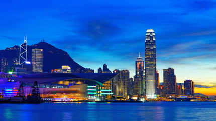 Hong kong sunset