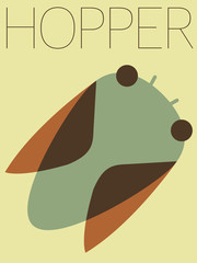 Vector Minimal Design - Hopper