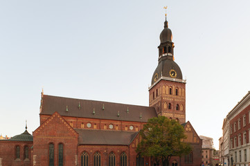 Fototapeta na wymiar Dome Cathedral in Riga
