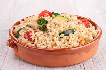 vegetable and grain