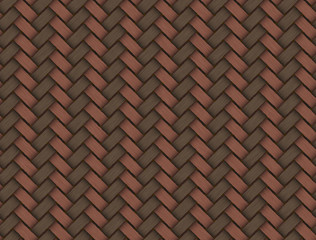 Brown wicker texture used as a background