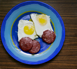 fried eggs