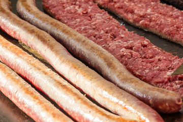 grilled sausage