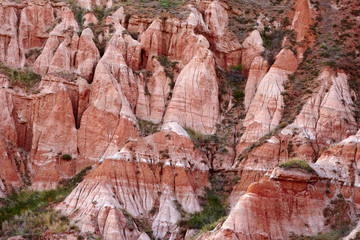 Red Ravine from the Carpathian mountains