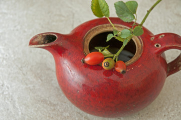 Atmospheric autumn tea
