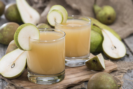 Homemade Pear Juice