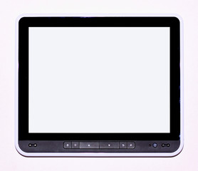 tablet computer isolated on the backgrounds