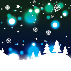 vector abstract christmas background