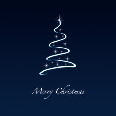 Merry Christmas Weihnachtsbaum - Frohe Weihnachten