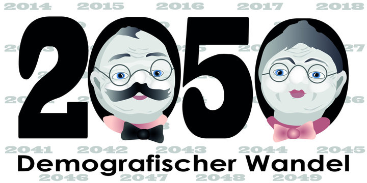 Demografischer Wandel - Alters&uuml;berv&ouml;lkerung