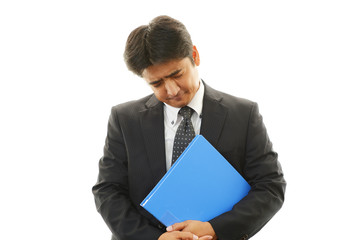 失望するビジネスマン