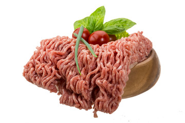 Stuffed raw meat