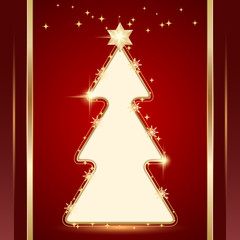 Christmas red background