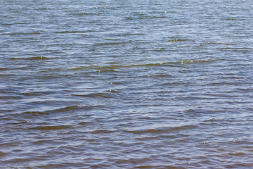 background of the surface of the lake water