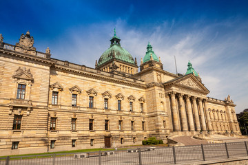 Fototapeta na wymiar High Court, City of Leipzig