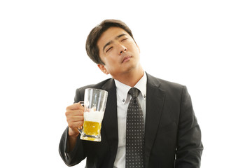 酔ったビジネスマン