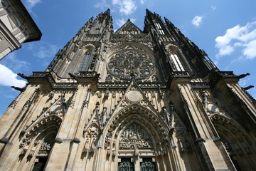 Fototapeta na wymiar Prague, Czech Republic - St Vitus Cathedral