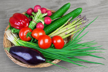 Fresh  vegetables