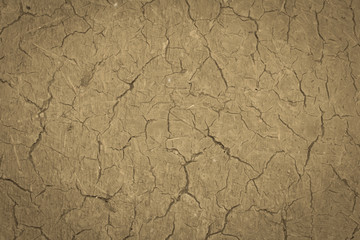 old earthen wall as background