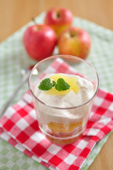Apfel Tiramisu Dessert