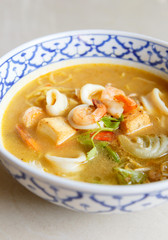 tom yam kung thai cuisine