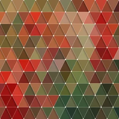 Photo sur Plexiglas Zigzag Motif de triangles